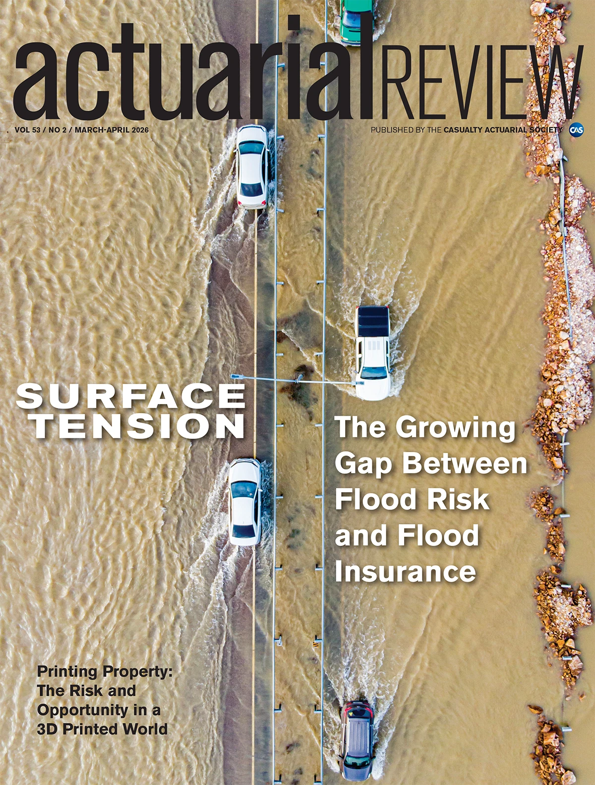 Actuarial Review March/April 2026 Logo