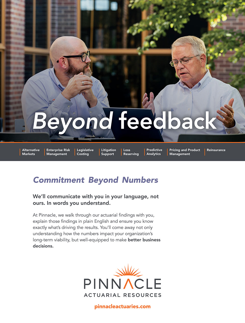 Pinnacle Actuarial Resources Advertisement