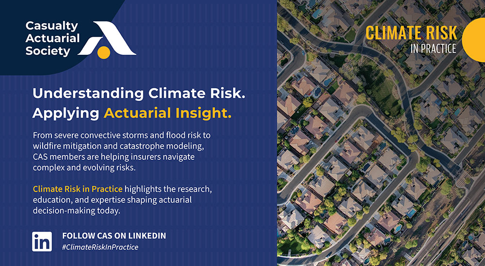Climate Risk in Practice Advertisement