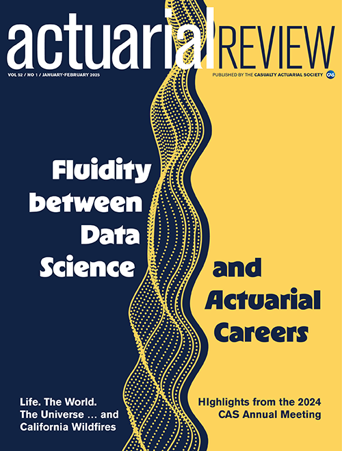 Actuarial Review January/February 2025 Cover