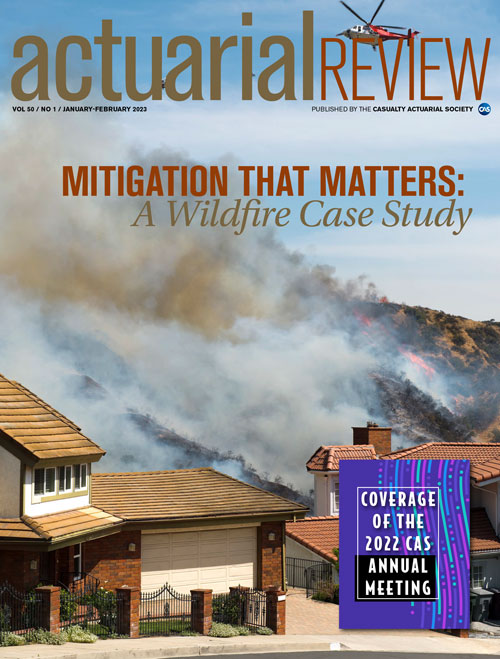 Actuarial Review January/February 2023 Cover