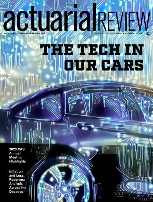 Actuarial Review January/February 2024 Cover