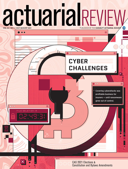 Actuarial Review July/August 2021 Cover