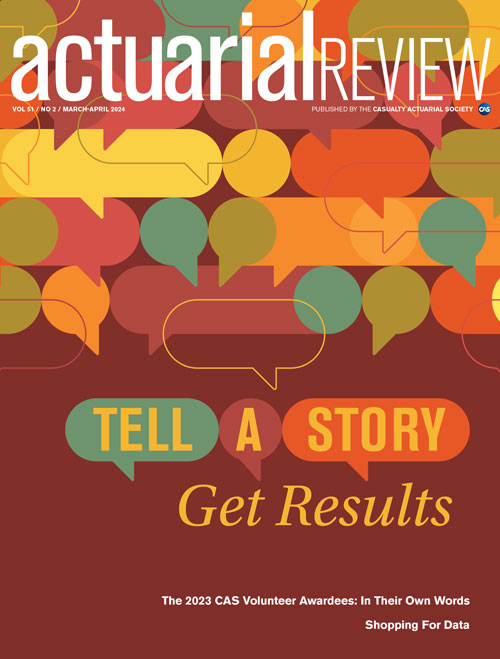 Actuarial Review March/April 2024 Cover