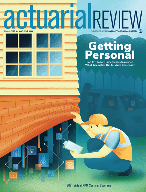Actuarial Review May/June 2021 Cover