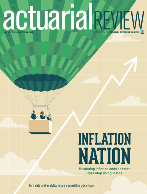 Actuarial Review May/June 2022 Cover